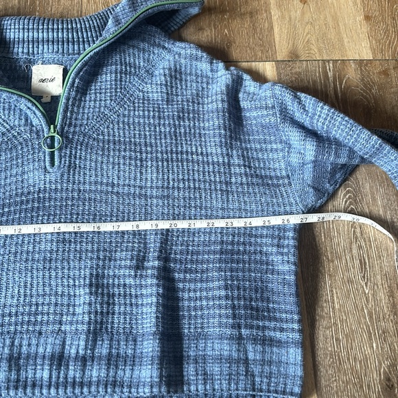 Aerie cropped zip sweater - Picture 5 of 6